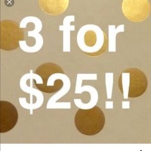 ALL Pendant Necklaces 3 for $25